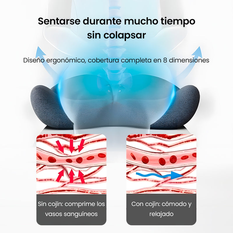 OrthoLoom™ – Cojín Ergonómico de Alivio y Soporte
