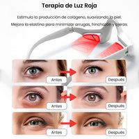 GlowSight – Gafas LED, Reductor de Bolsas y Líneas Finas
